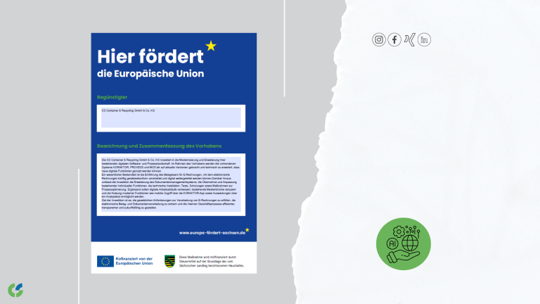 Hier fördert die Europäische Union!